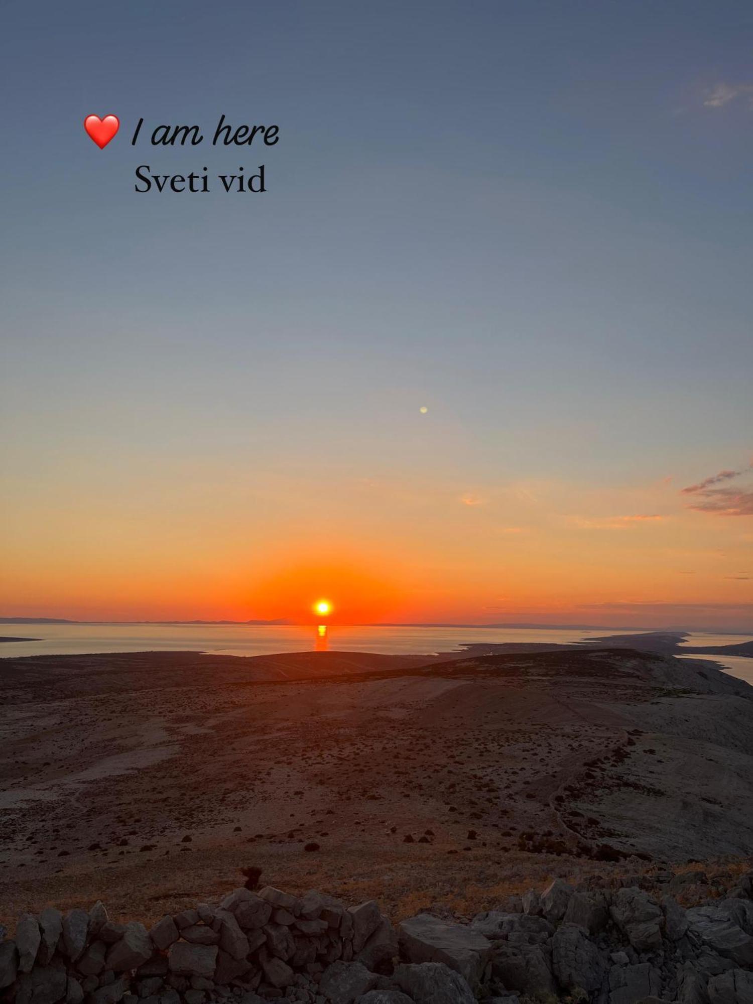 Apartment Tinateo, Gajac Novalja Buitenkant foto